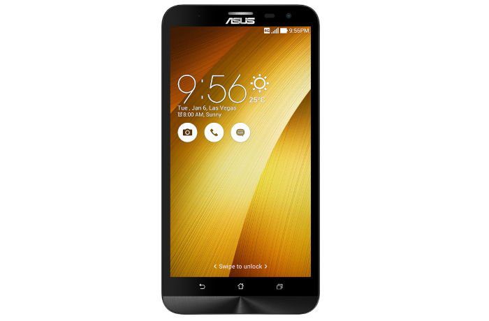 Zenfone 2 Laser 6" é apresentado durante o ASUS Onboard 2 ASUS Zenfone 2 Laser 6 polegadas frontal