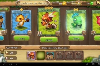 Rise Of Dinos personagens