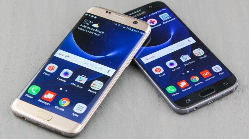 samsung galaxy s7 vs s7 edge