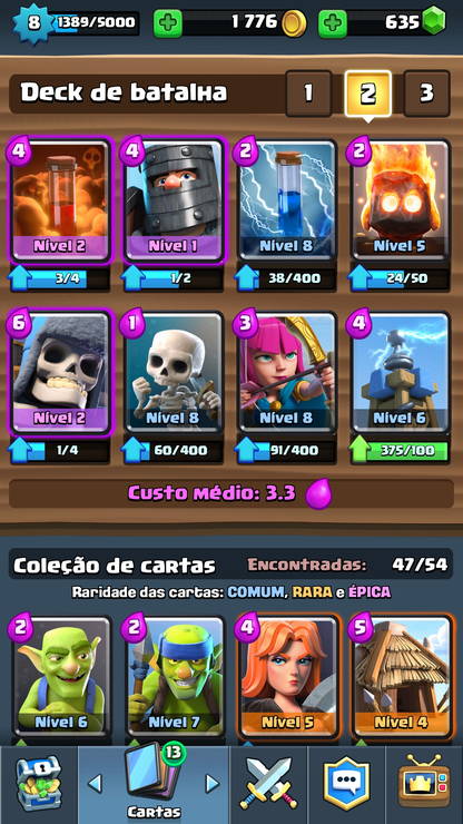 Análise: Clash Royale, rápido, divertido e viciante Clash Royale - Cartas