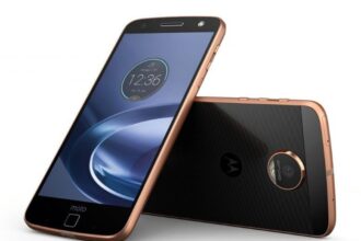 moto z force parte visual