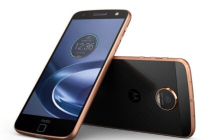 moto z force parte visual