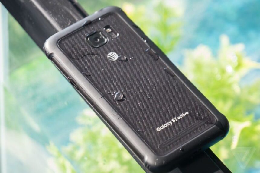 samsung galaxy s7 active teste de resistencia