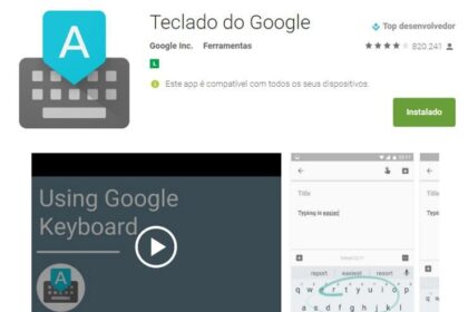 teclado do google android 7.0 nougat 2