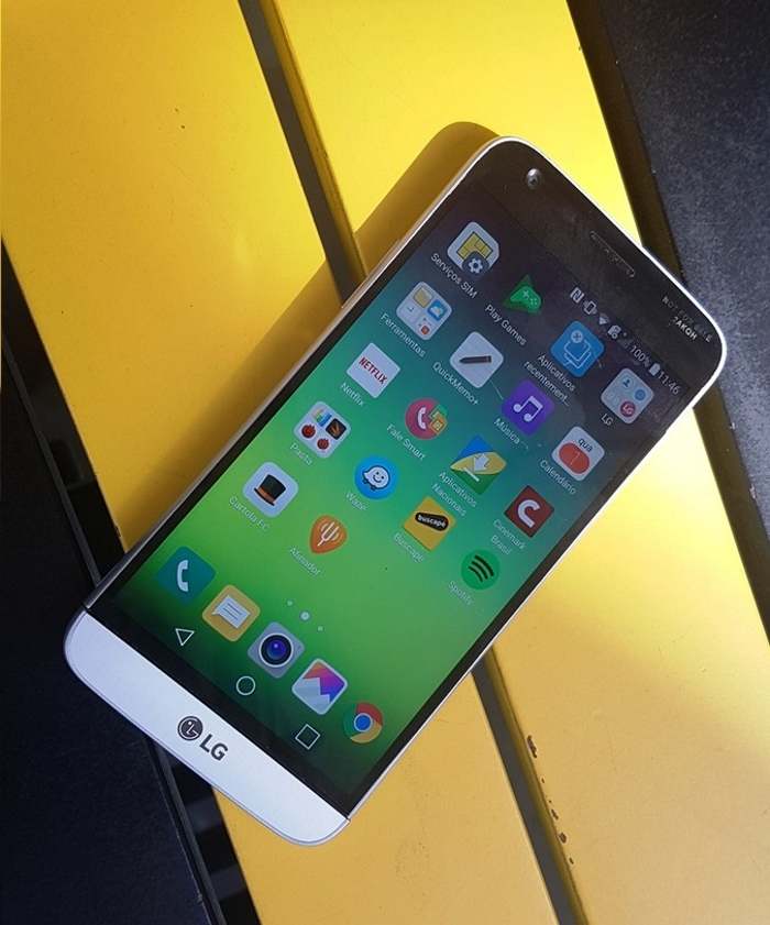 LG G5 começa a receber versão prévia do Android Nougat 7.0 na Coreia No Brasil a versão disponível é a LG G5 SE, e ela pode receber atualização para o Android Nougat 7.0 em breve. (Foto: Divulgação/Buscapé)