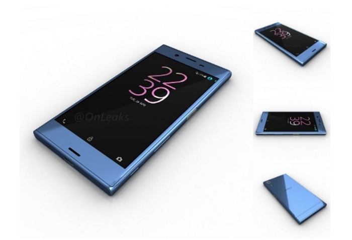 Vazam novas imagens do Xperia XR, novo smartphone da Sony. (Foto: Divulgação/@OnLeaks)