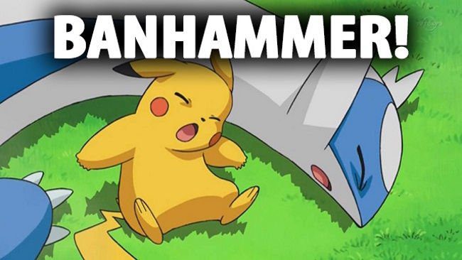 ban hammer pokemon go ban hammer pokemon go