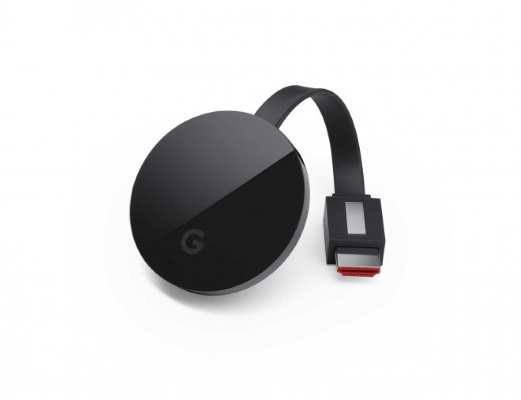 Chromecast Ultra: Nova versão do aparelho é lançada pela Google O novo Chromecast Ultra tem suporte ao 4K HDR. (Foto: Divulgação/Google)