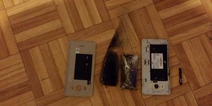 Samsung Galaxy J5: Novo caso de explosão é registrado na França Um dispositivo Samsung Galaxy J5 explodiu na França. (Foto: Divulgação/Sud Ouest)