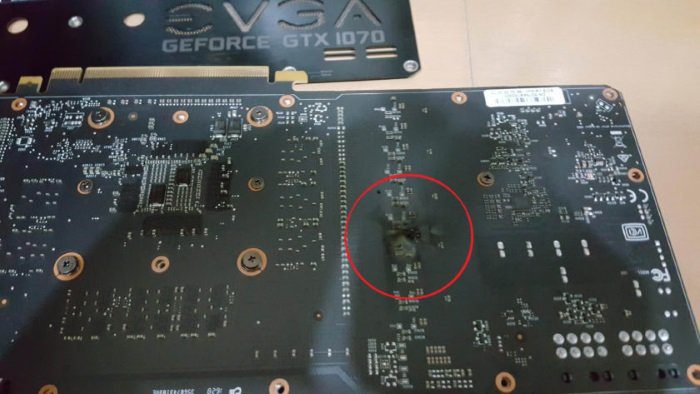 GTX 1080 e 1070 estão apresentando falha devido o superaquecimento do componente e entrando em combustão. (Foto: Divulgação/WCCFTech)