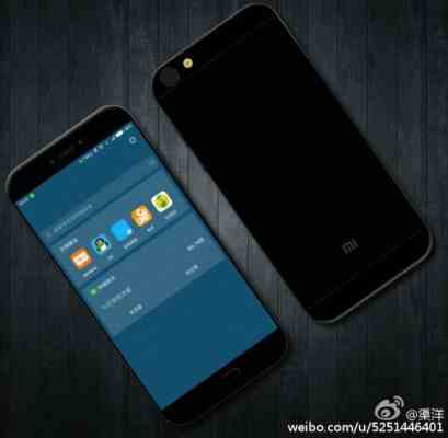 Xiaomi Mi 6: Vazamento de imagem revela design do dispositivo Uma imagem vazada no Weibo mostra o possível Xiaomi Mi 6, mas especula-se também que possa se tratar do Mi 5c. (Foto: Divulgação/Weibo)