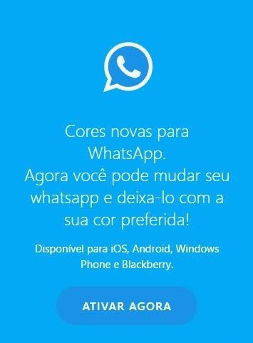 WhatsApp - Usuários são afetados pela falsa promessa de alterar a cor whatsapp golpe cores