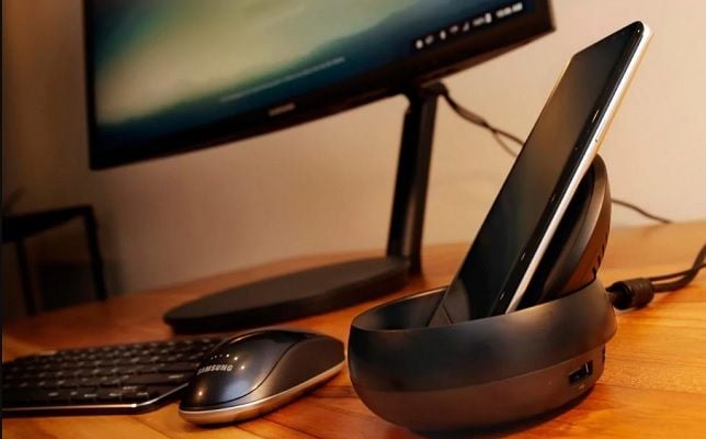 Galaxy S8 é lançado durante o Samsung Unpacked 2017 samsung dex s8