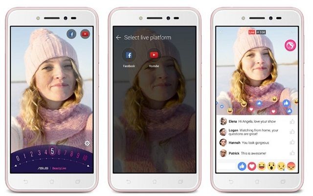 ZenFone Live é oficializado pela Asus no Brasil zenfone live embelezamento