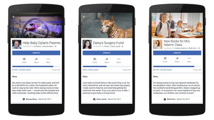 Facebook anuncia ferramenta para pedidos de doações pessoais na rede social doacoes facebook