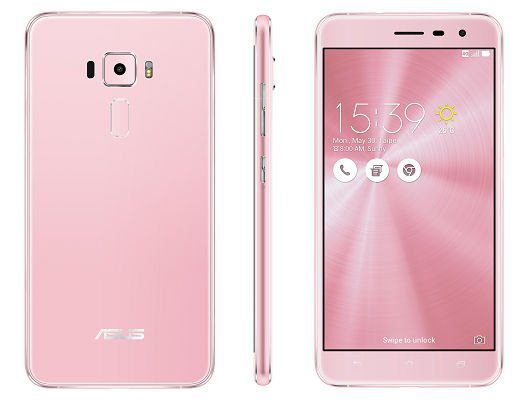 ASUS Zenfone 3 e Zenfone 3 Zoom chegam em novas cores zenfone 3 rosa