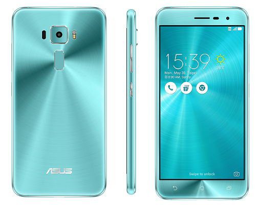 ASUS Zenfone 3 e Zenfone 3 Zoom chegam em novas cores zenfone aqua blue