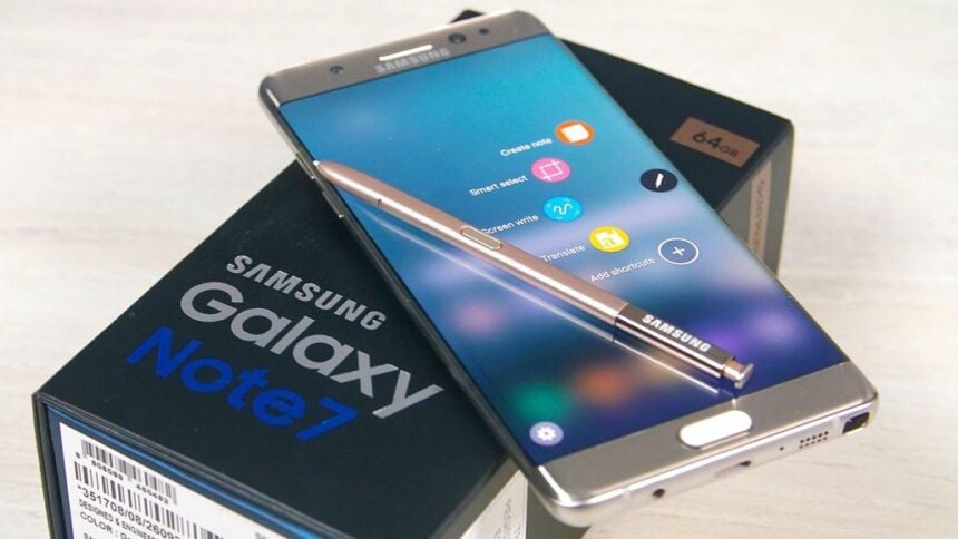 galaxy note 7 galaxy note fe