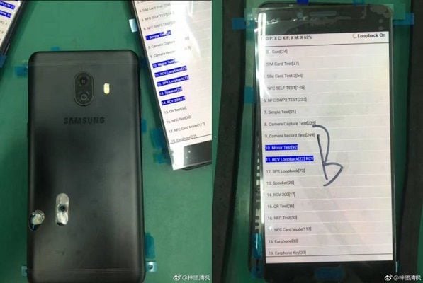 galaxy c10 dual camera