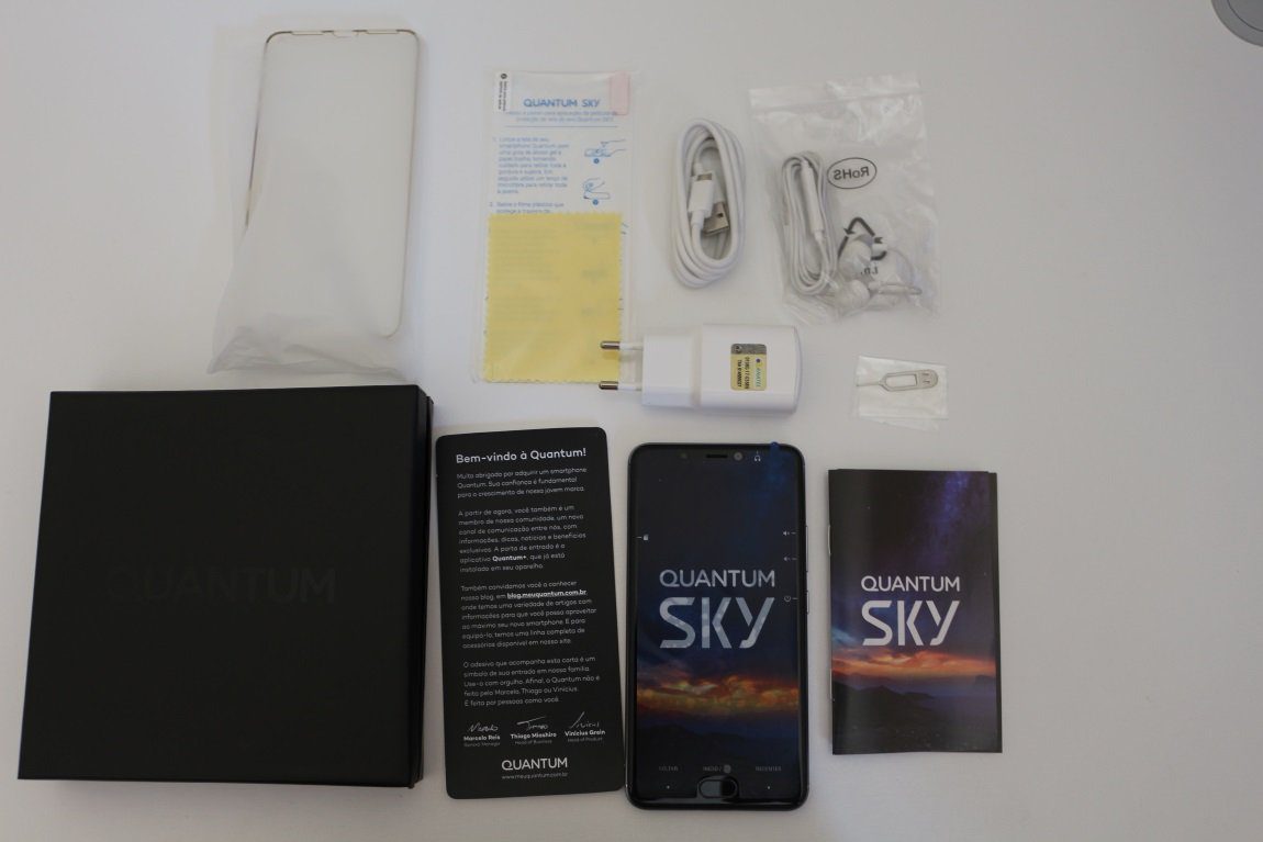 Quantum Sky Review - O que vem na caixa Quantum Sky Review - O que vem na caixa