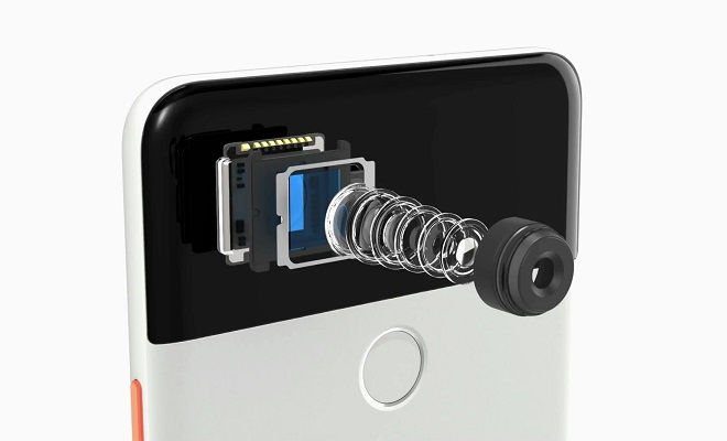 Google anuncia o Pixel 2 e Pixel 2 XL com Android Oreo google pixel 2 camera