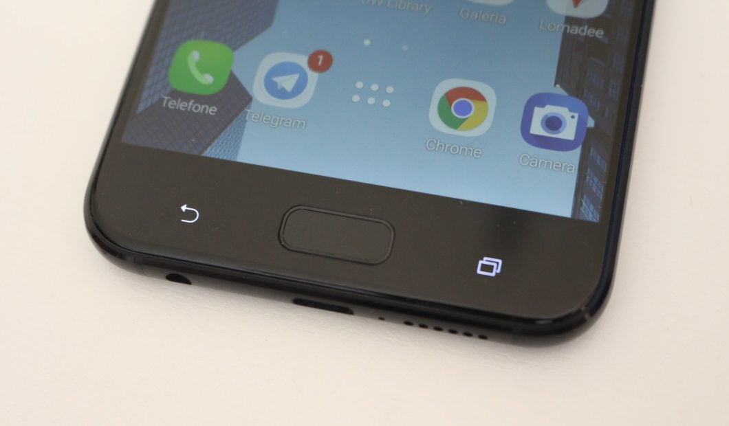 Review do Zenfone 4 - Botões retroiluminados Review do Zenfone 4 - Botões retroiluminados