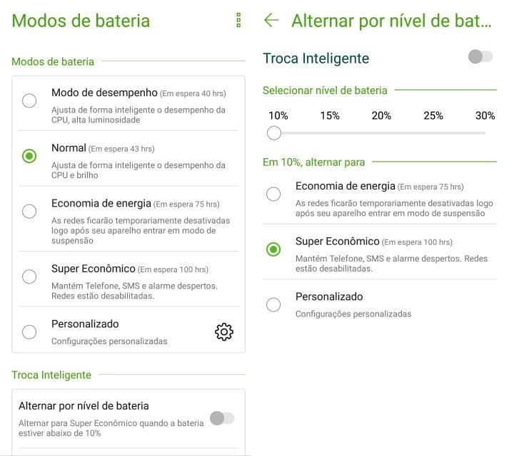 Review do Zenfone 4 - Bateria Review do Zenfone 4 - Bateria