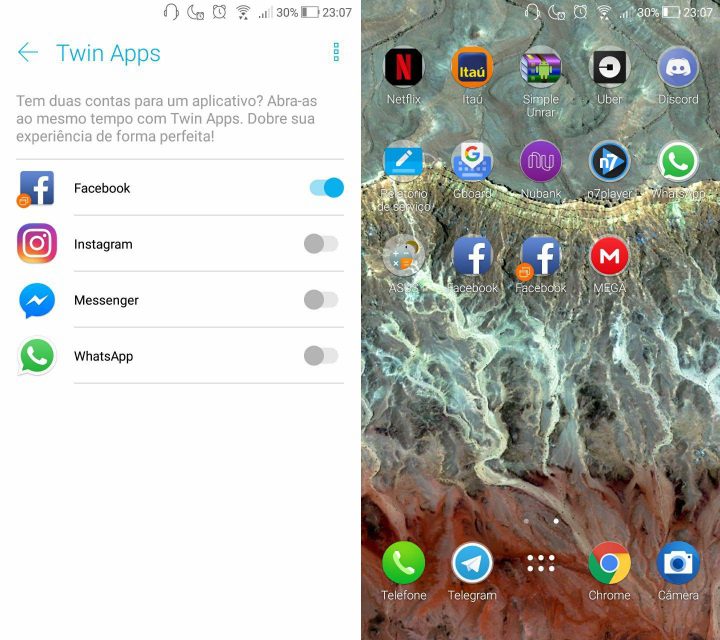 Zenfone 4 - Twin Apps Zenfone 4 - Twin Apps
