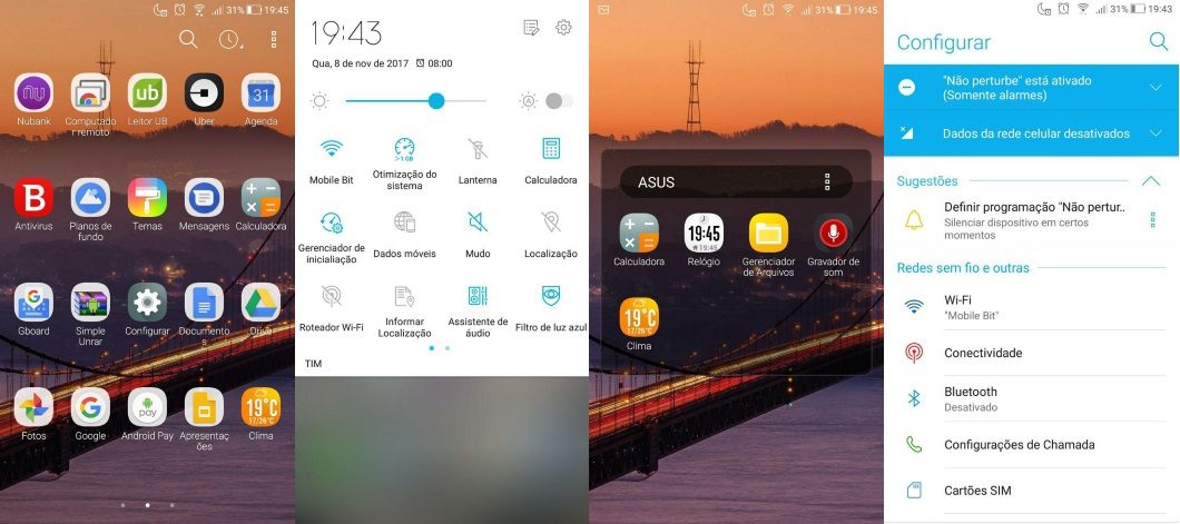Review do Zenfone 4 - Software Review do Zenfone 4 - Software