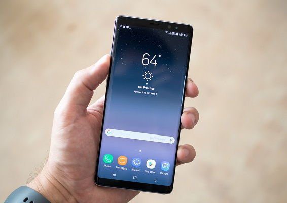galaxy note 8 problema de congelamento