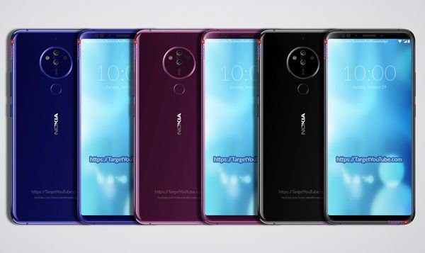 Nokia 10 aparece em vazamento com 5 câmeras traseiras nokia 10 5 cameras design