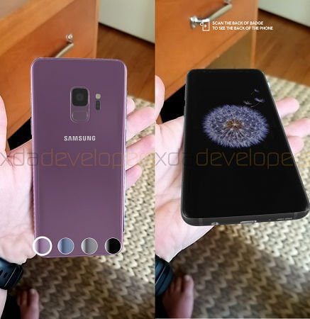 Galaxy S9 será exibido pela Samsung em realidade aumentada galaxy s9 anuncio em realidade aumentada