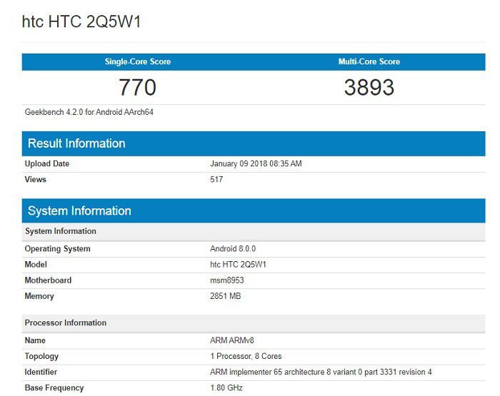 htc 2q5w1 geekbench