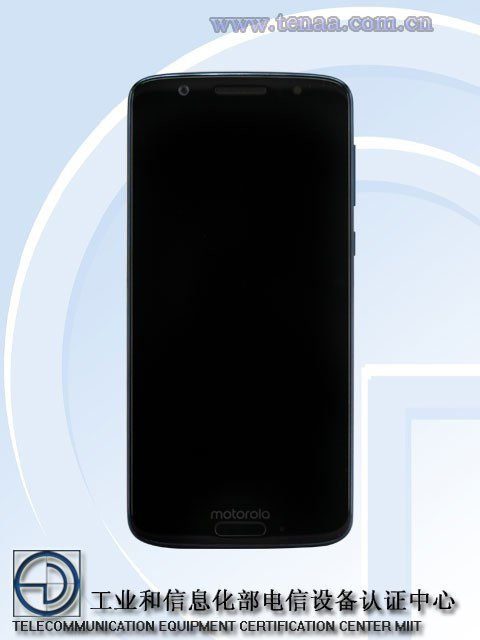 Moto G6 frontal Moto G6 frontal