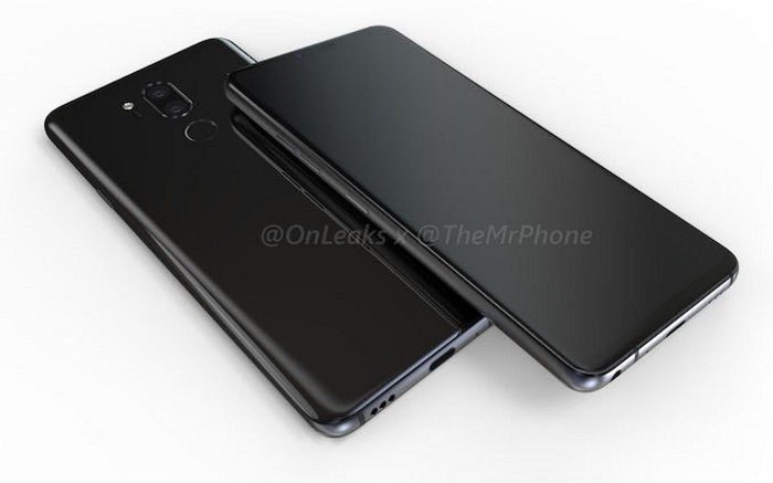 LG G7 renderization 2 LG G7 renderization 2