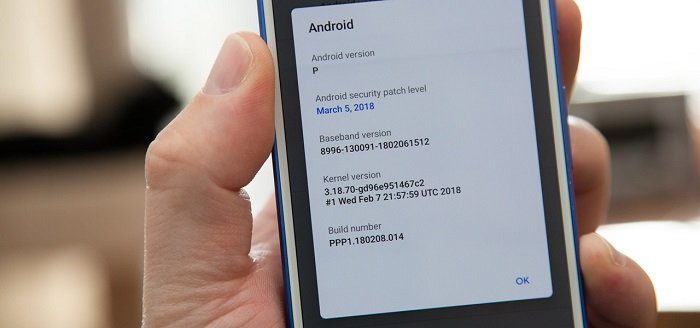 Versão Beta do Android P está disponível para download android p beta