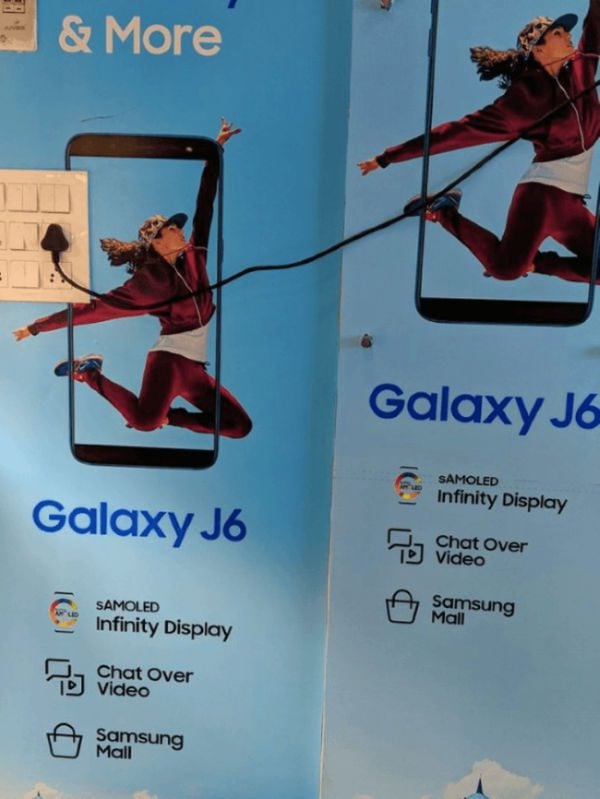 Galaxy J6 poster Galaxy J6 poster