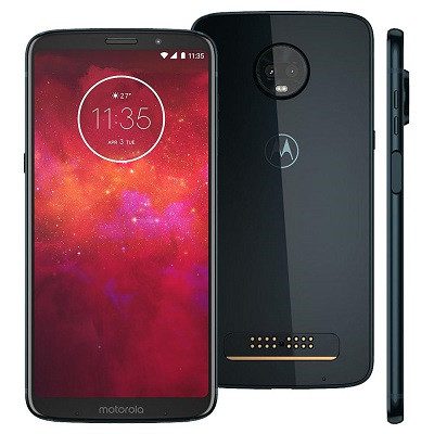 Moto Z3 Play, Moto G6 e G6 Play são atualizados para o Android 9 Pie moto z3 play na cor preta em todos os angulos