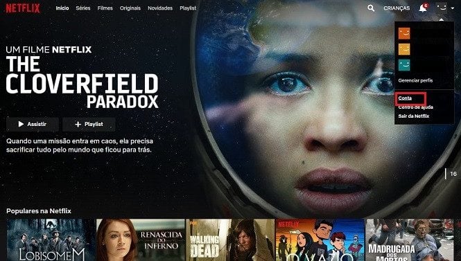 Netflix - Descubra se a sua conta está sendo usada sem permissão netflix conta