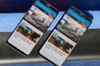 galaxy s9 e s9 plus lado a lado