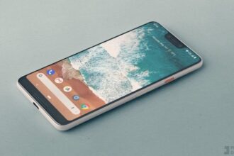 google pixel 3 xl renderizacao