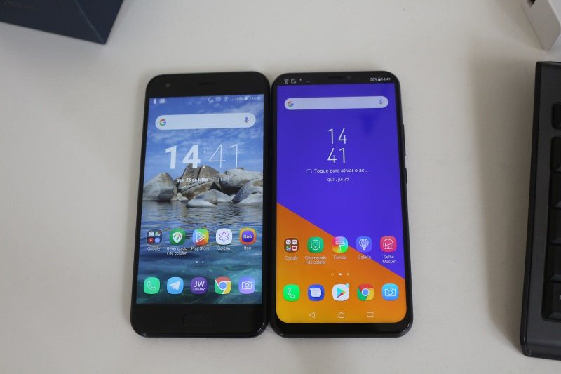 Review do ASUS Zenfone 5 (2018): Inteligência artificial e custo benefício Zenfone 5 e Zenfone 4