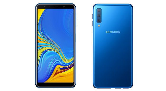 Galaxy A7 (2018) é anunciado pela Samsung com câmera principal tripla galaxy a7 2018 lancamento