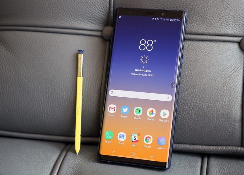 galaxy note 9 recebe atualizacao de seguranca de setembro