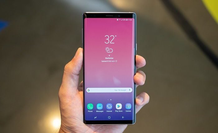 Galaxy Note 9 recebe atualização de segurança de setembro note 9 patch de setembro