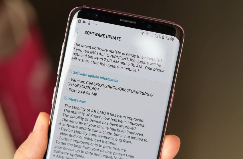 samsung atualizacao de seguranca outubro