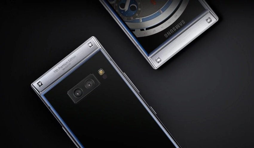 samsung w2019 smartphone flip