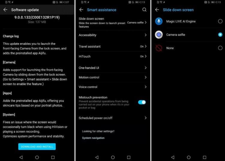 Honor Magic 2 atualização Honor Magic 2 atualização