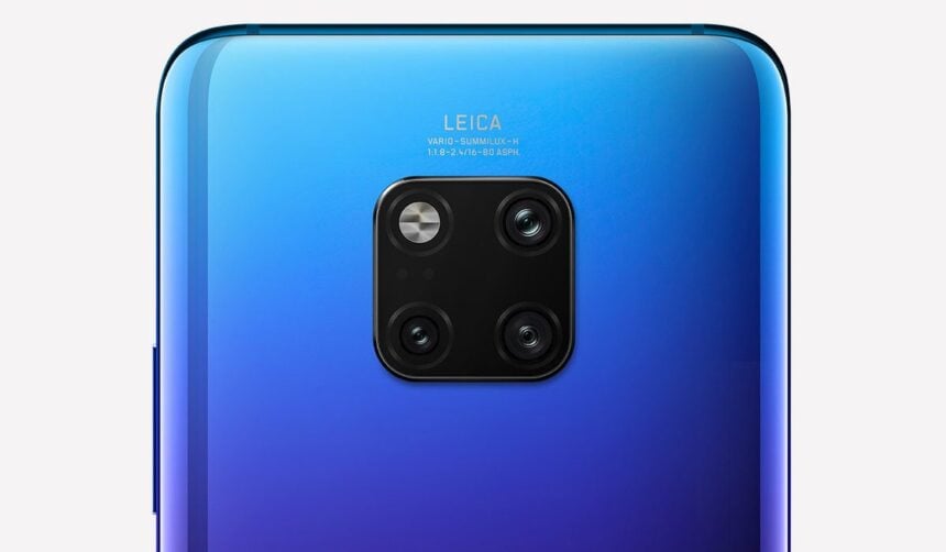huawei mate 20 pro camera traseira