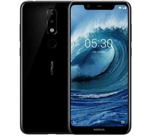 Nokia 5.1 Plus é atualizado oficialmente para o Android 9 Pie nokia 5.1 plus preto frontal e traseira